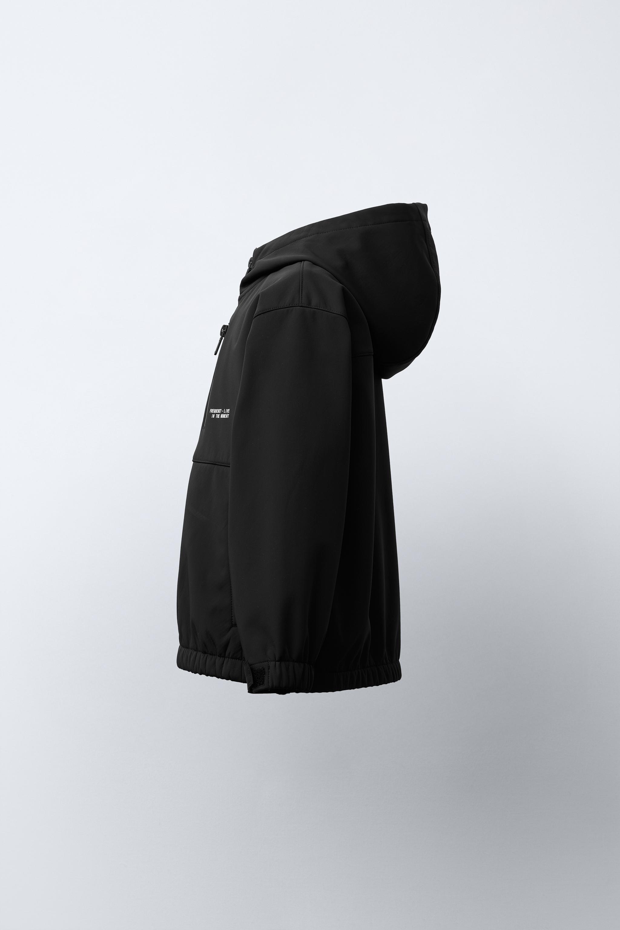 WATER REPELLENT LINED HOODIE JACKET